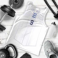 Custom England National Football Men Tank Top The Three Lions-Sporty T90 Style - Wonder Print Shop