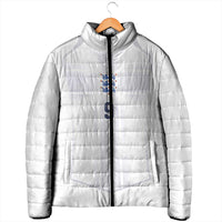 Custom England National Football Padded Jacket The Three Lions-Sporty T90 Style - Wonder Print Shop