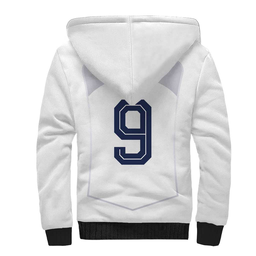 Custom England National Football Sherpa Hoodie The Three Lions-Sporty T90 Style - Wonder Print Shop