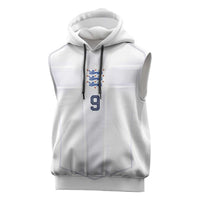 Custom England National Football Sleeveless Hoodie The Three Lions-Sporty T90 Style - Wonder Print Shop