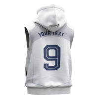 Custom England National Football Sleeveless Hoodie The Three Lions-Sporty T90 Style - Wonder Print Shop