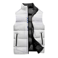 Custom England National Football Sleeveless Puffer Jacket The Three Lions-Sporty T90 Style - Wonder Print Shop