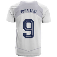 Custom England National Football T Shirt The Three Lions-Sporty T90 Style - Wonder Print Shop