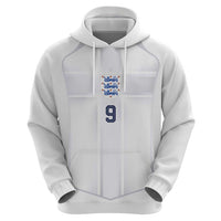 Custom England National Football Zip Hoodie The Three Lions-Sporty T90 Style - Wonder Print Shop