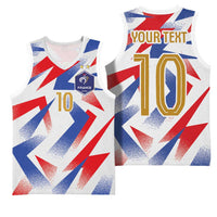 Custom France National Football Basketball Jersey Flag-Inspired Graphics - Wonder Print Shop