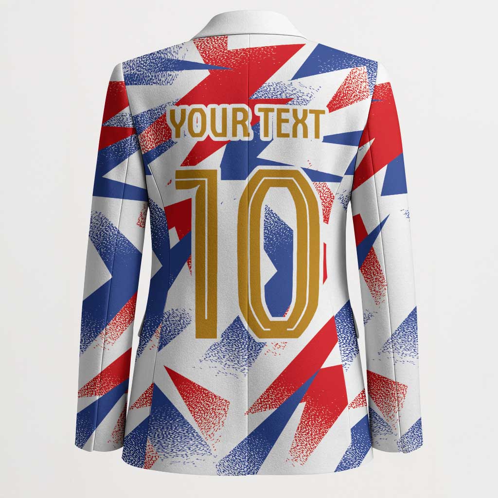 Custom France National Football Blazer Flag-Inspired Graphics - Wonder Print Shop