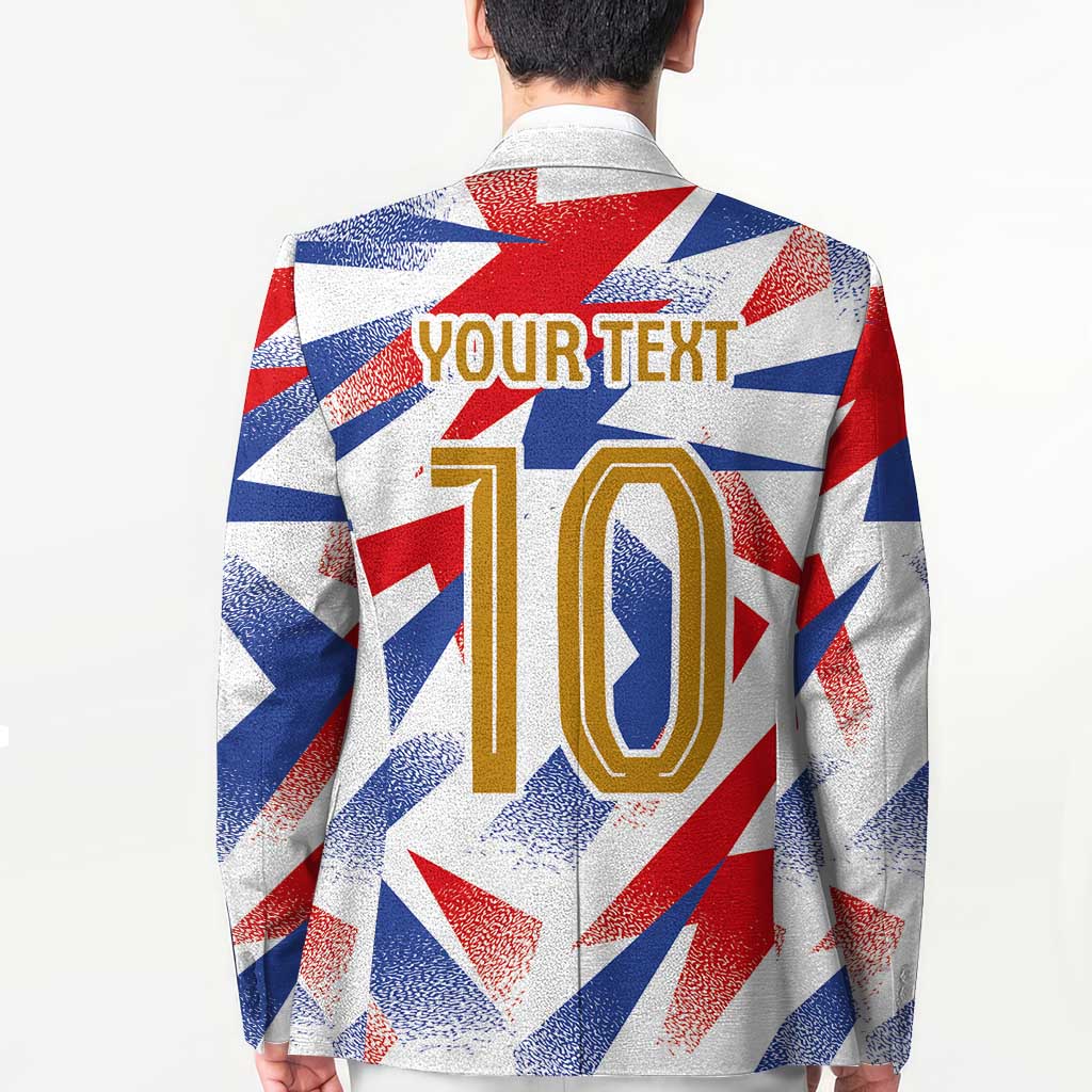 Custom France National Football Blazer Flag-Inspired Graphics - Wonder Print Shop