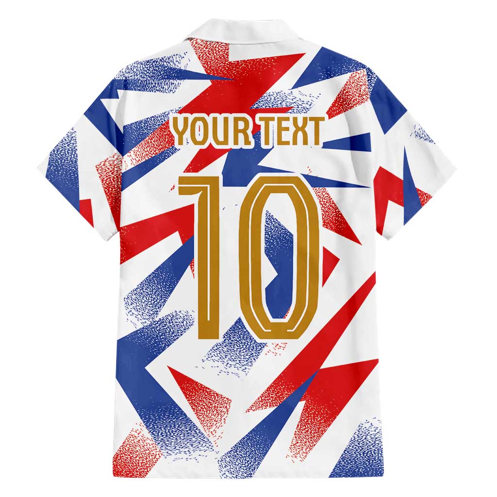 Custom France National Football Hawaiian Shirt Flag-Inspired Graphics - Wonder Print Shop