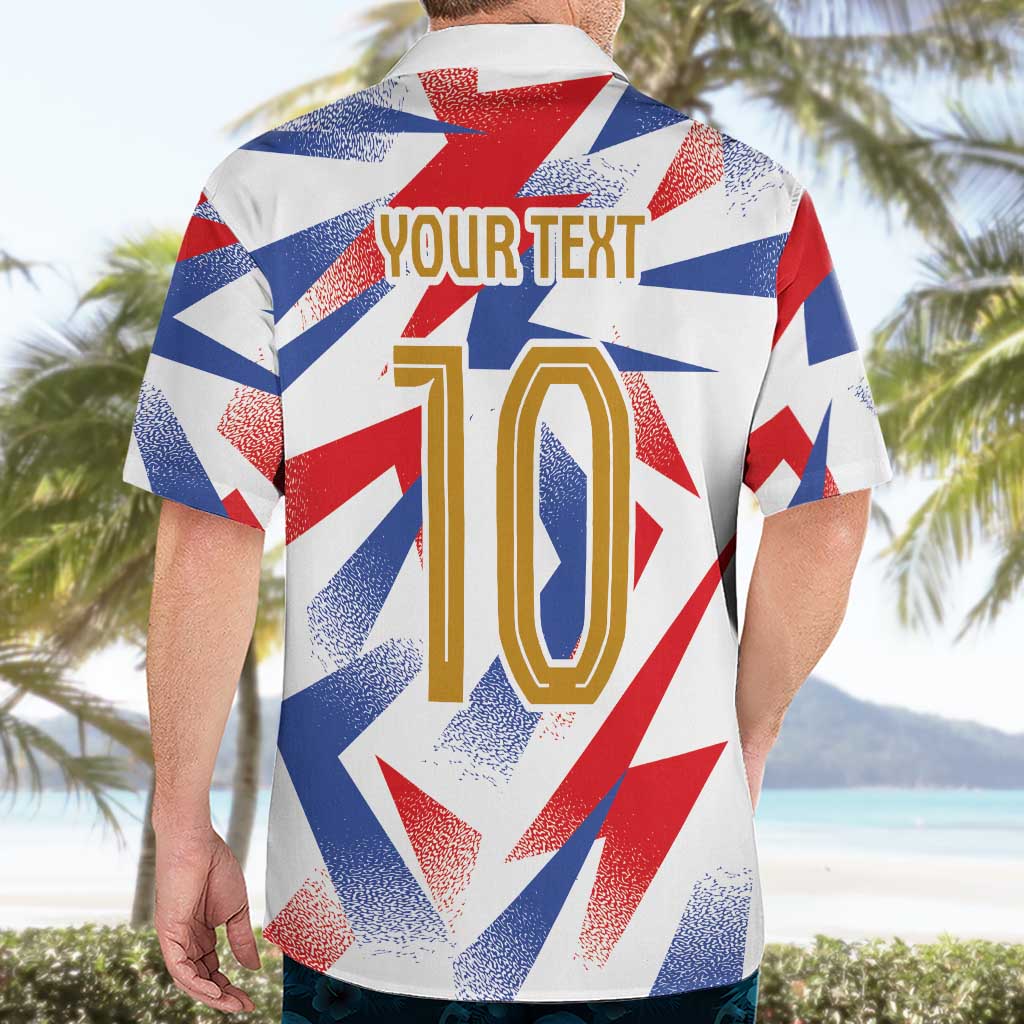 Custom France National Football Hawaiian Shirt Flag-Inspired Graphics - Wonder Print Shop