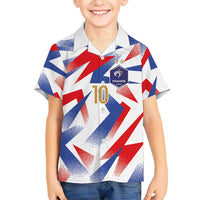 Custom France National Football Hawaiian Shirt Flag-Inspired Graphics - Wonder Print Shop