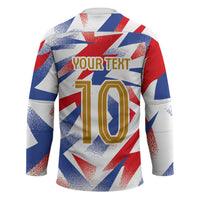 Custom France National Football Hockey Jersey Flag-Inspired Graphics - Wonder Print Shop