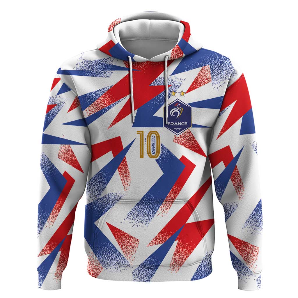 Custom France National Football Hoodie Flag-Inspired Graphics - Wonder Print Shop
