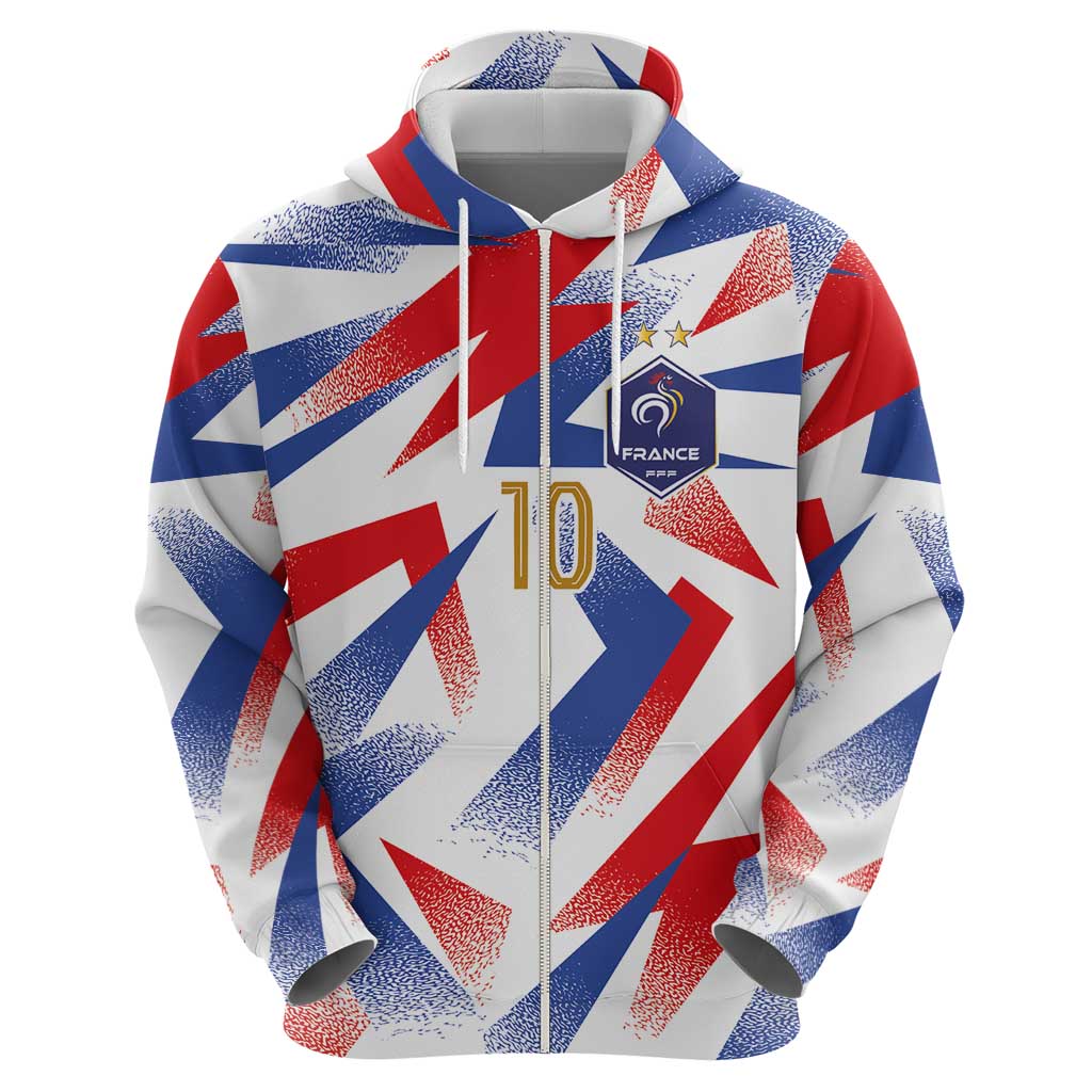 Custom France National Football Hoodie Flag-Inspired Graphics - Wonder Print Shop