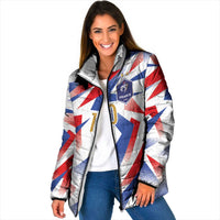 Custom France National Football Padded Jacket Flag-Inspired Graphics - Wonder Print Shop