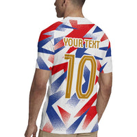 Custom France National Football Rugby Jersey Flag-Inspired Graphics - Wonder Print Shop