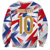 Custom France National Football Sweatshirt Flag-Inspired Graphics - Wonder Print Shop