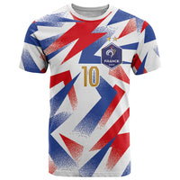 Custom France National Football T Shirt Flag-Inspired Graphics - Wonder Print Shop