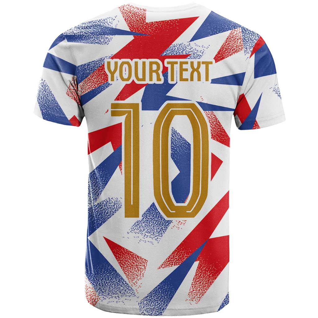 Custom France National Football T Shirt Flag-Inspired Graphics - Wonder Print Shop
