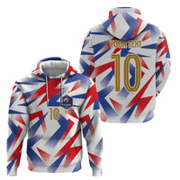 Custom France National Football Zip Hoodie Flag-Inspired Graphics - Wonder Print Shop