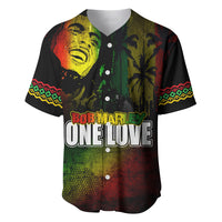 King of Reggae Baseball Jersey Jamaican Reggae One Love - Wonder Print Shop