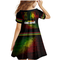 King of Reggae Family Matching Mermaid Dress and Hawaiian Shirt Jamaican Reggae One Love - Wonder Print Shop