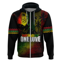 King of Reggae Hoodie Jamaican Reggae One Love - Wonder Print Shop
