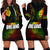 King of Reggae Hoodie Dress Jamaican Reggae One Love