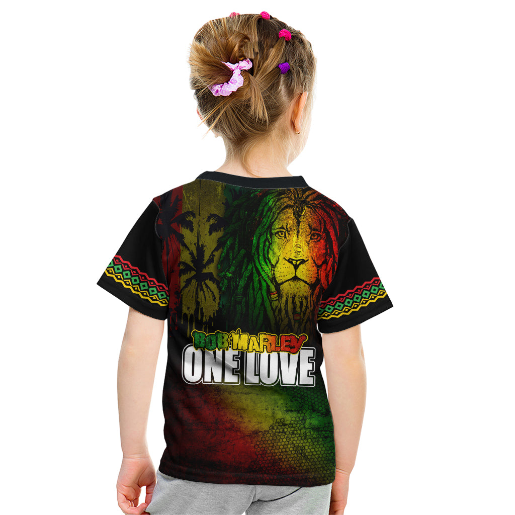 King of Reggae Kid T Shirt Jamaican Reggae One Love - Wonder Print Shop