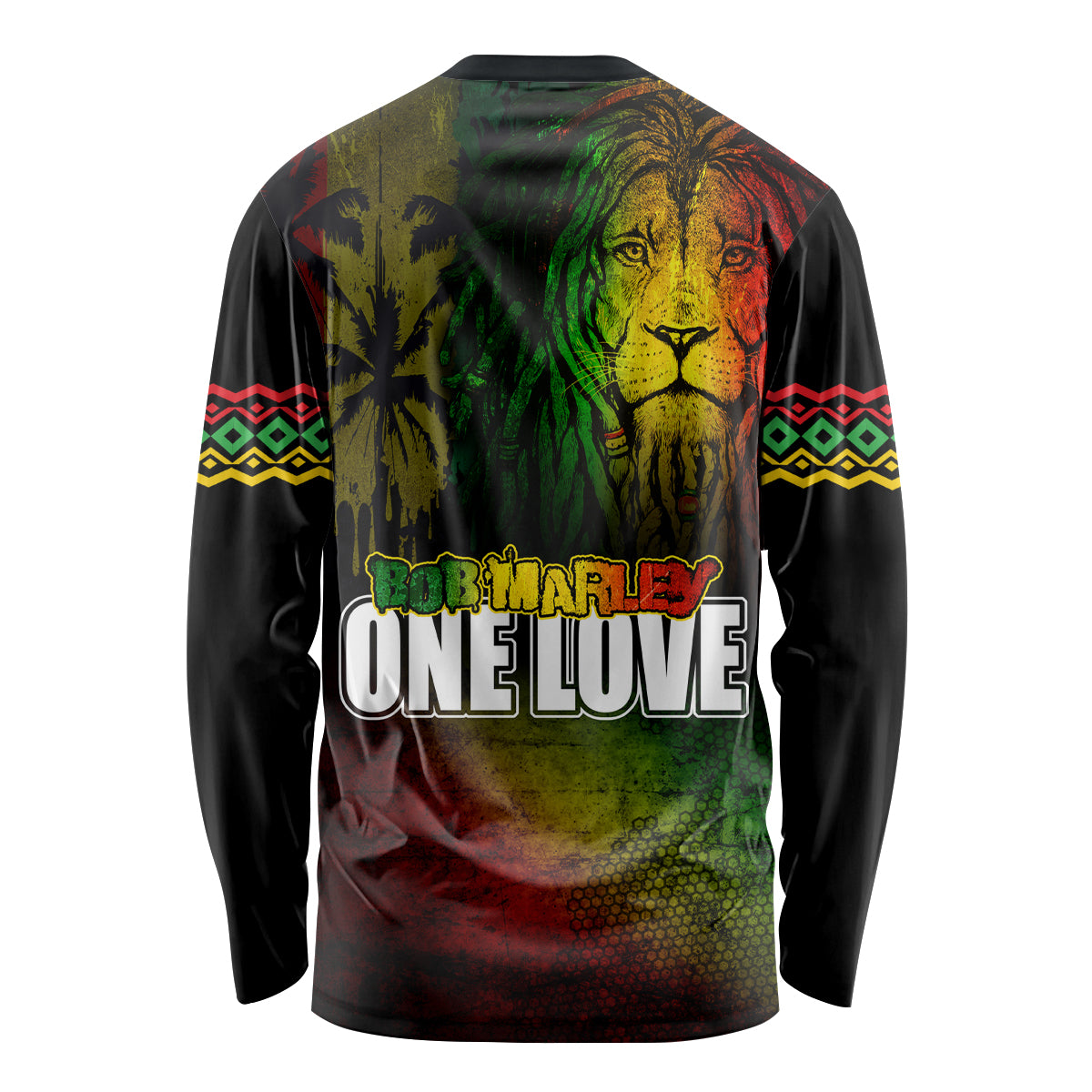 King of Reggae Long Sleeve Shirt Jamaican Reggae One Love - Wonder Print Shop