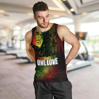 King of Reggae Men Tank Top Jamaican Reggae One Love - Wonder Print Shop