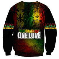 King of Reggae Sweatshirt Jamaican Reggae One Love - Wonder Print Shop