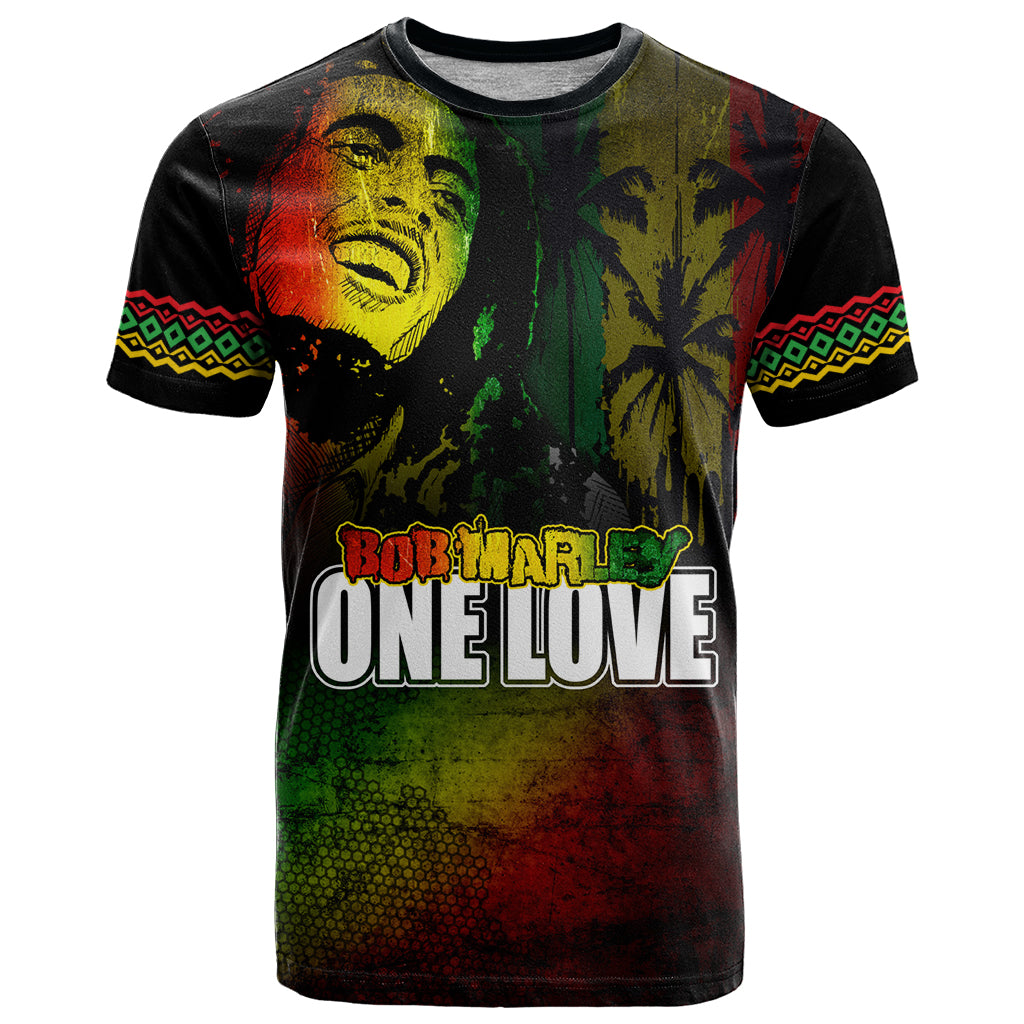 King of Reggae T Shirt Jamaican Reggae One Love - Wonder Print Shop