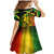 Jamaican Reggae Singer Family Matching Mermaid Dress and Hawaiian Shirt B-Marley Reggae Grunge - Wonder Print Shop