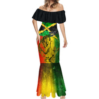 Jamaican Reggae Singer Mermaid Dress B-Marley Reggae Grunge - Wonder Print Shop