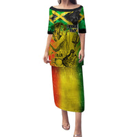 Jamaican Reggae Singer Puletasi B-Marley Reggae Grunge - Wonder Print Shop