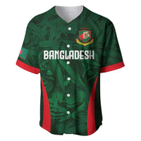 Custom Bangladesh Cricket Baseball Jersey The Tigers Green-Red Glory