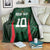 Custom Bangladesh Cricket Blanket The Tigers Green-Red Glory