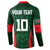 Custom Bangladesh Cricket Button Sweatshirt The Tigers Green-Red Glory