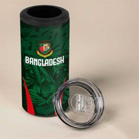 Custom Bangladesh Cricket 4 in 1 Can Cooler Tumbler The Tigers Green-Red Glory