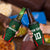 Custom Bangladesh Cricket 4 in 1 Can Cooler Tumbler The Tigers Green-Red Glory