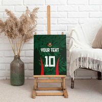 Custom Bangladesh Cricket Canvas Wall Art The Tigers Green-Red Glory