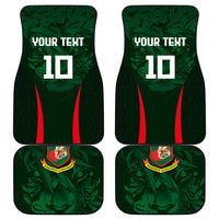 Custom Bangladesh Cricket Car Mats The Tigers Green-Red Glory