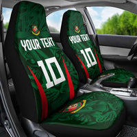 Custom Bangladesh Cricket Car Seat Cover The Tigers Green-Red Glory