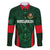 Custom Bangladesh Cricket Family Matching Summer Maxi Dress and Hawaiian Shirt The Tigers Green-Red Glory