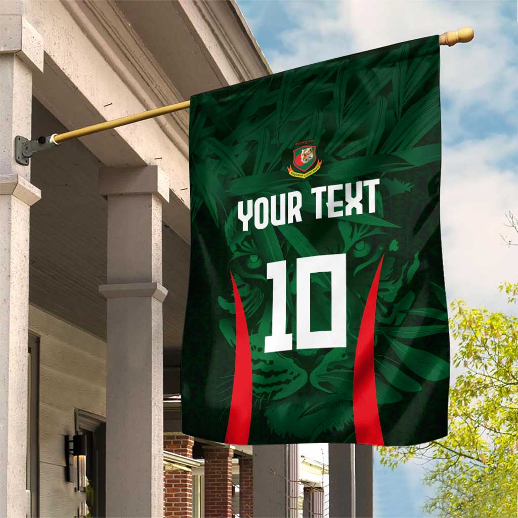 Custom Bangladesh Cricket Garden Flag The Tigers Green-Red Glory