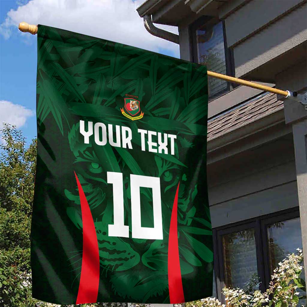 Custom Bangladesh Cricket Garden Flag The Tigers Green-Red Glory