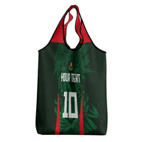 Custom Bangladesh Cricket Grocery Bag The Tigers Green-Red Glory