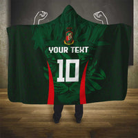 Custom Bangladesh Cricket Hooded Blanket The Tigers Green-Red Glory