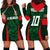 Custom Bangladesh Cricket Hoodie Dress The Tigers Green-Red Glory