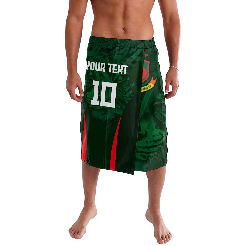 Custom Bangladesh Cricket Lavalava The Tigers Green-Red Glory